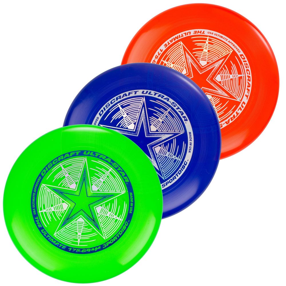 Pack of 3 Frisbees